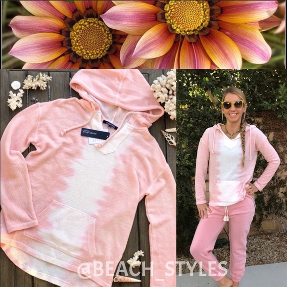 Ocean Drive Tops - 🌴🔆OCEAN DRIVE- HOODIE PONCHO PULL OVER🔆🌴